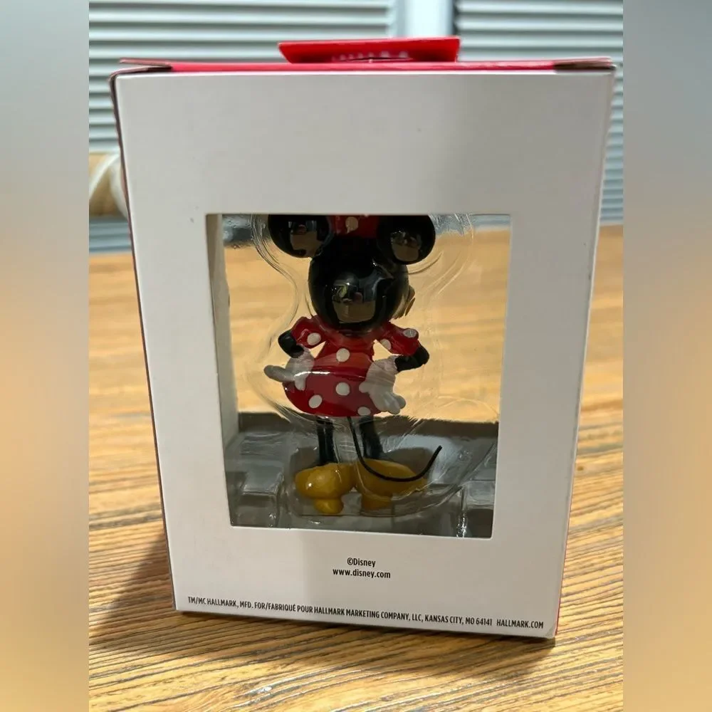 Hallmark Minnie Mouse Ornament - Red and Black